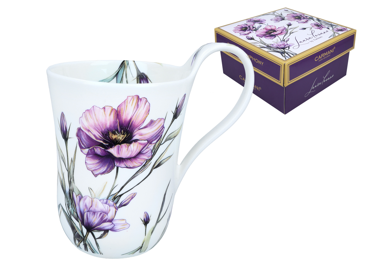 Carmani, Porzellantasse 320 Ml – Laura Lozano/lady’s Floral Symphony