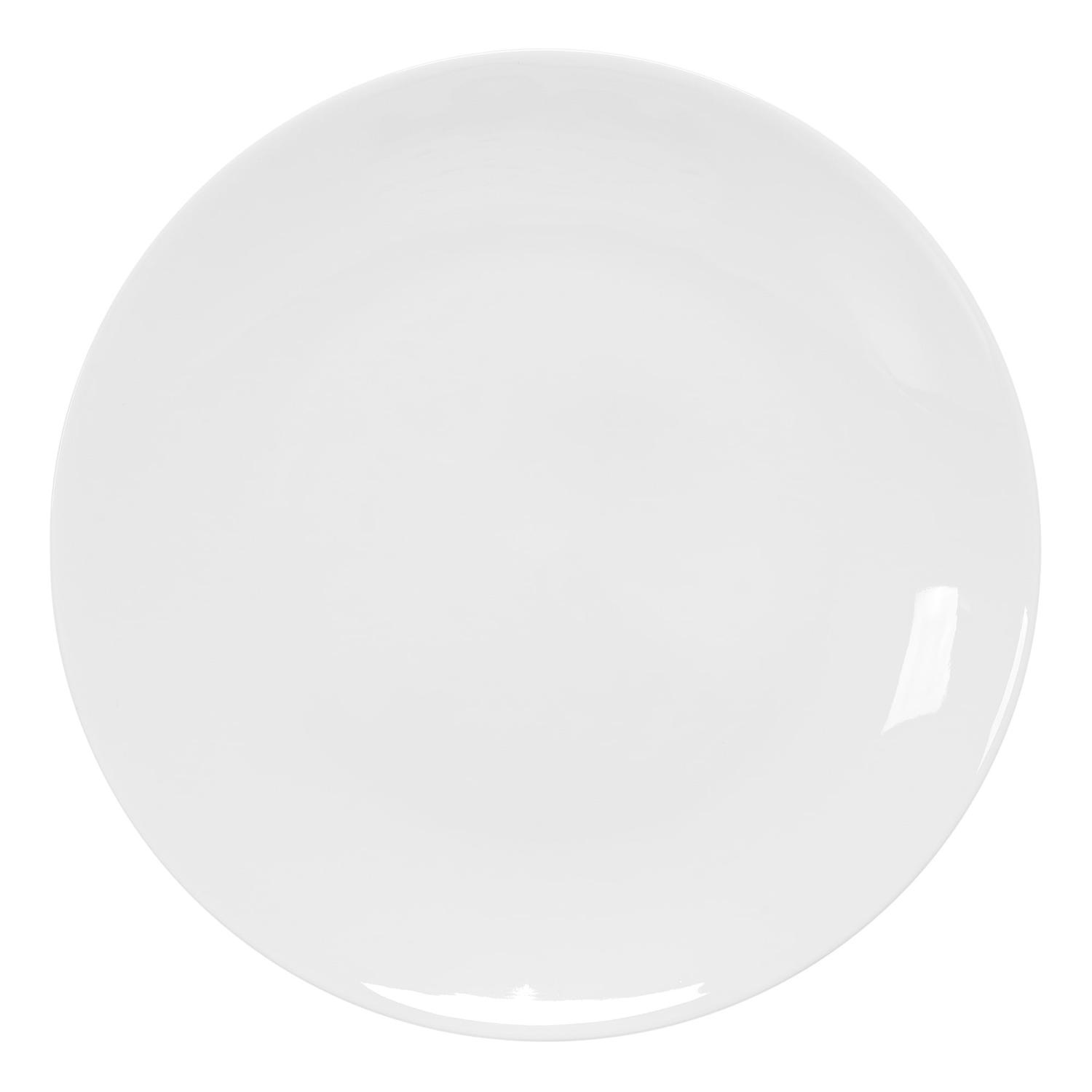 Duka Felicia Moderner Frühstücksteller 19 Cm Weißes Porzellan