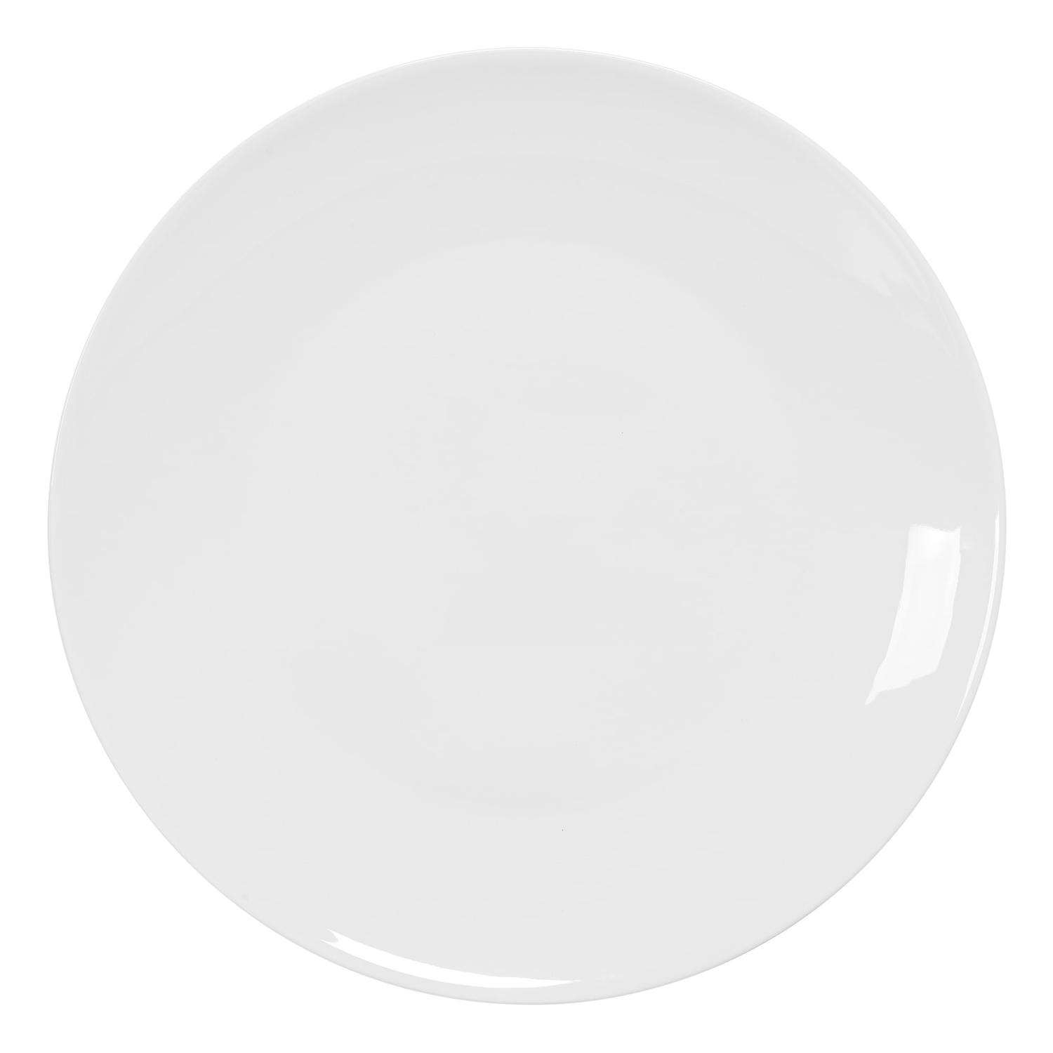Duka Felicia Moderner Speiseteller 26 Cm Weißes Porzellan