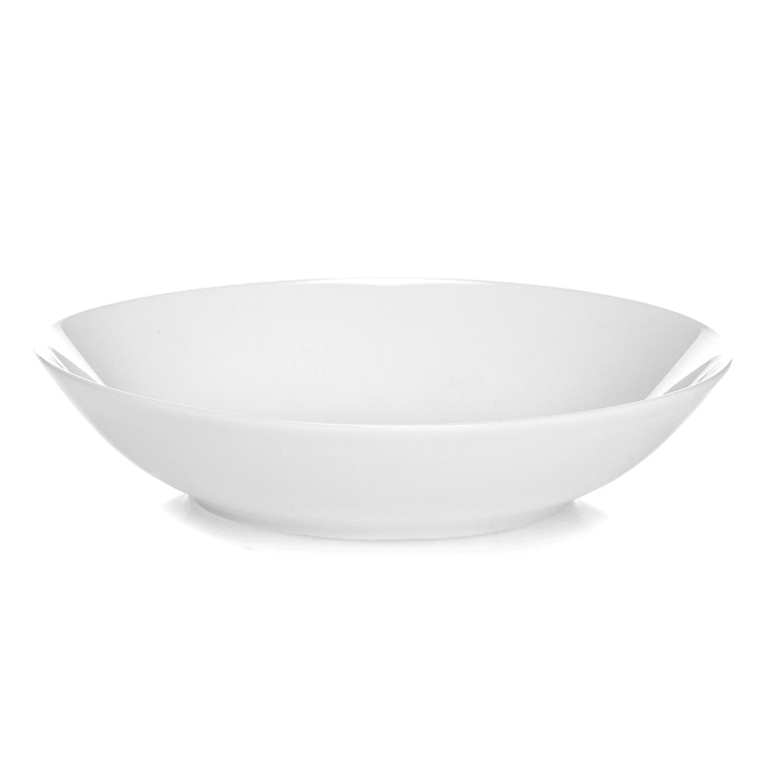 Duka Felicia Tiefer Teller 20 Cm Weißes Porzellan