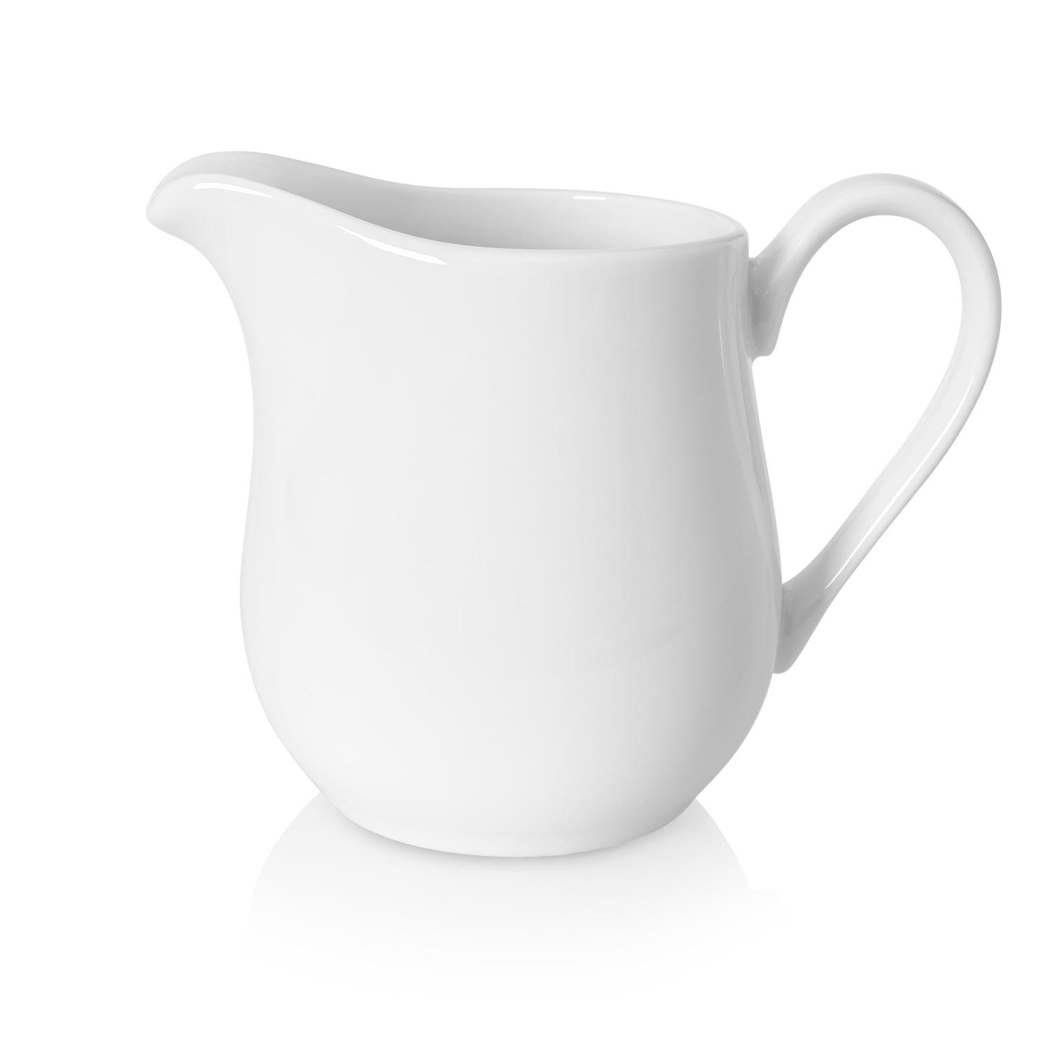 Elegante Porzellan-milchkanne 200 Ml Weiß Spülmaschinenfest Felicia Duka