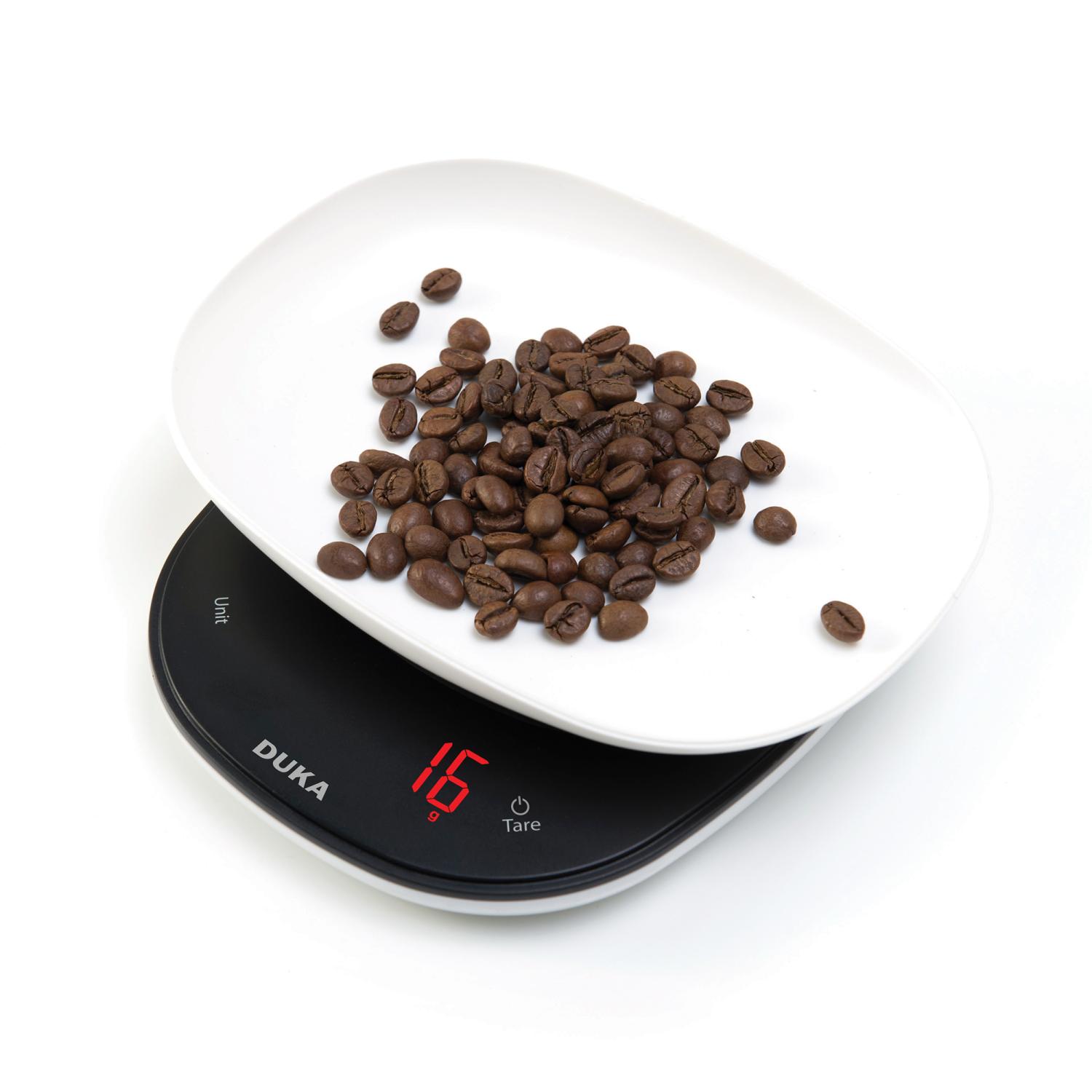 Präzisions-küchenwaage 3 Kg Touchscreen Weiß Modell Duo Duka
