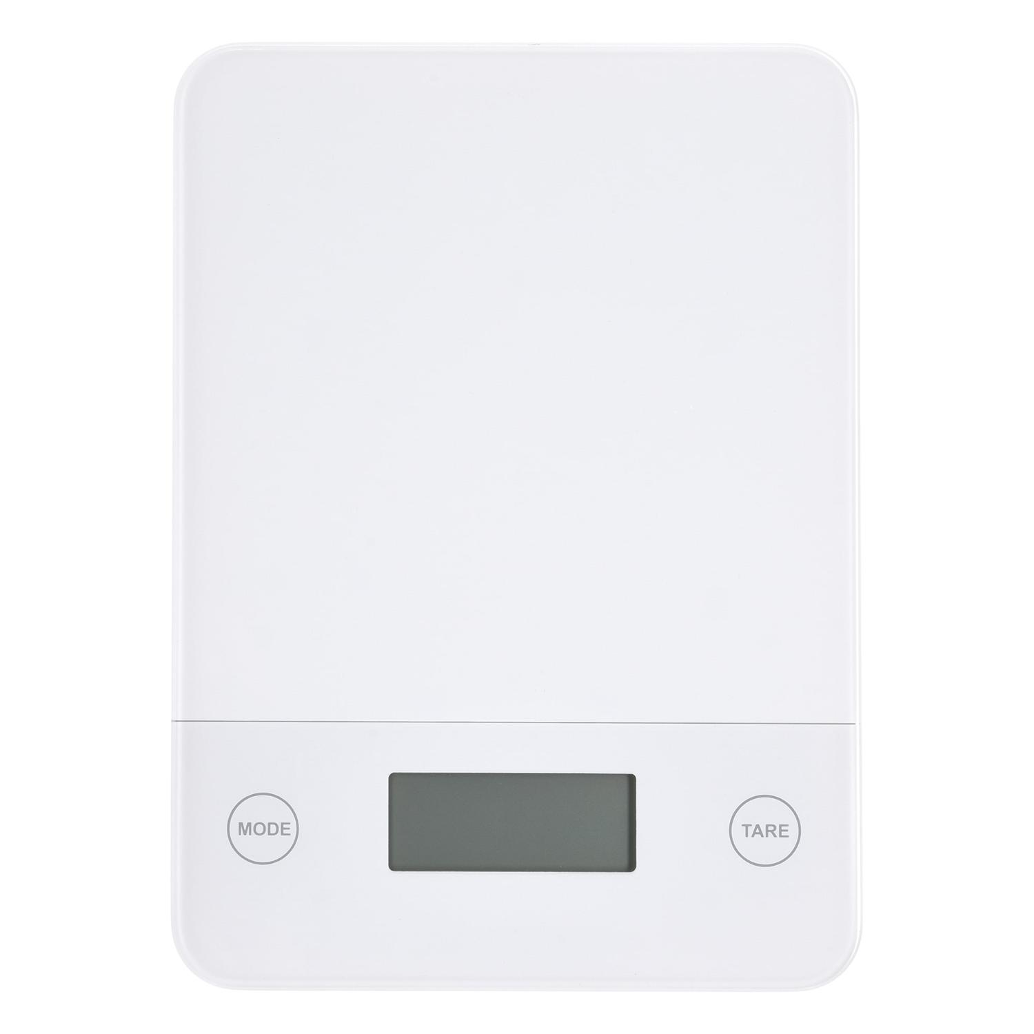 Hochwertige Elektronische Küchenwaage 5 Kg Touchscreen Weiß Küchenduka