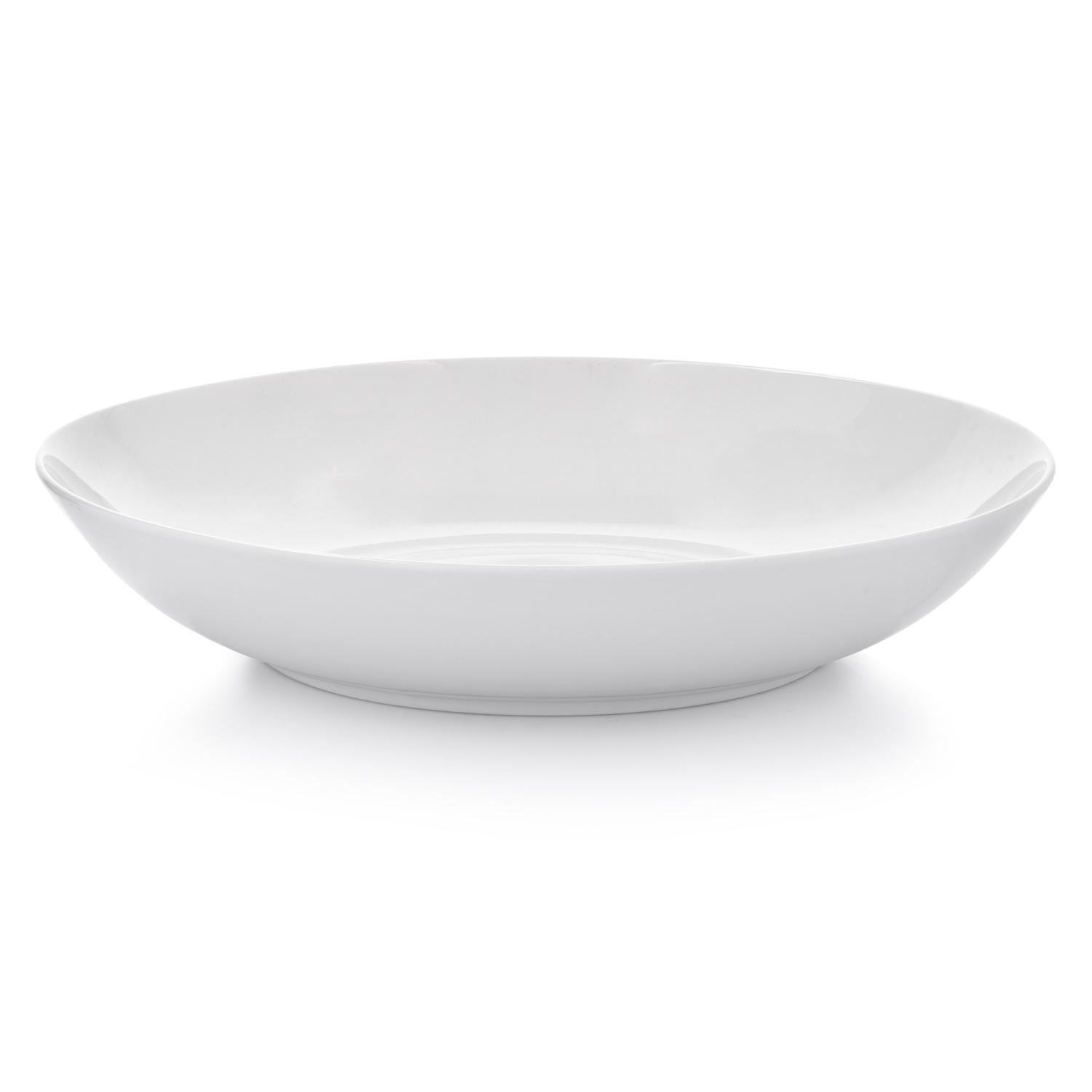 Everyday Duka Tiefer Teller 20 Cm Weiß