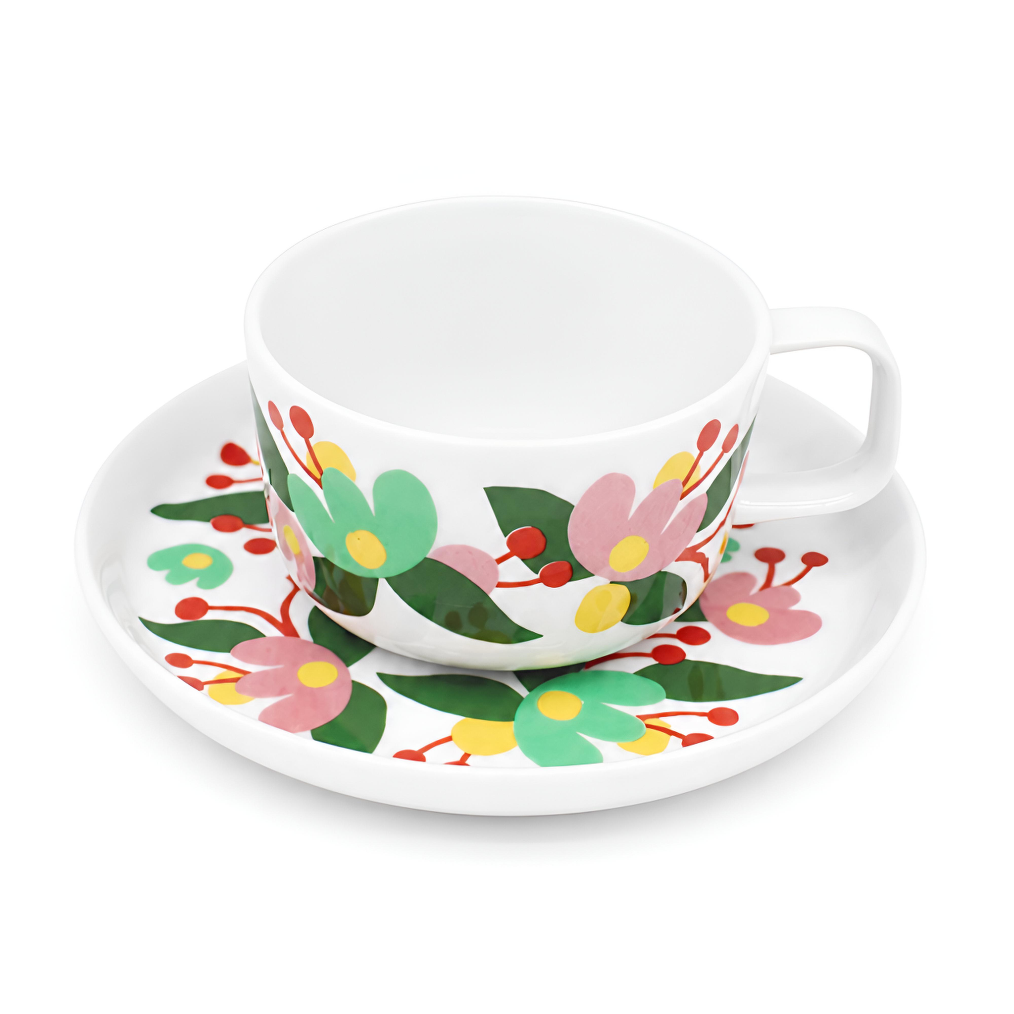 Marmecka Porzellantasse Mit Untertasse, 320 Ml, Design Von Nielsen Duka