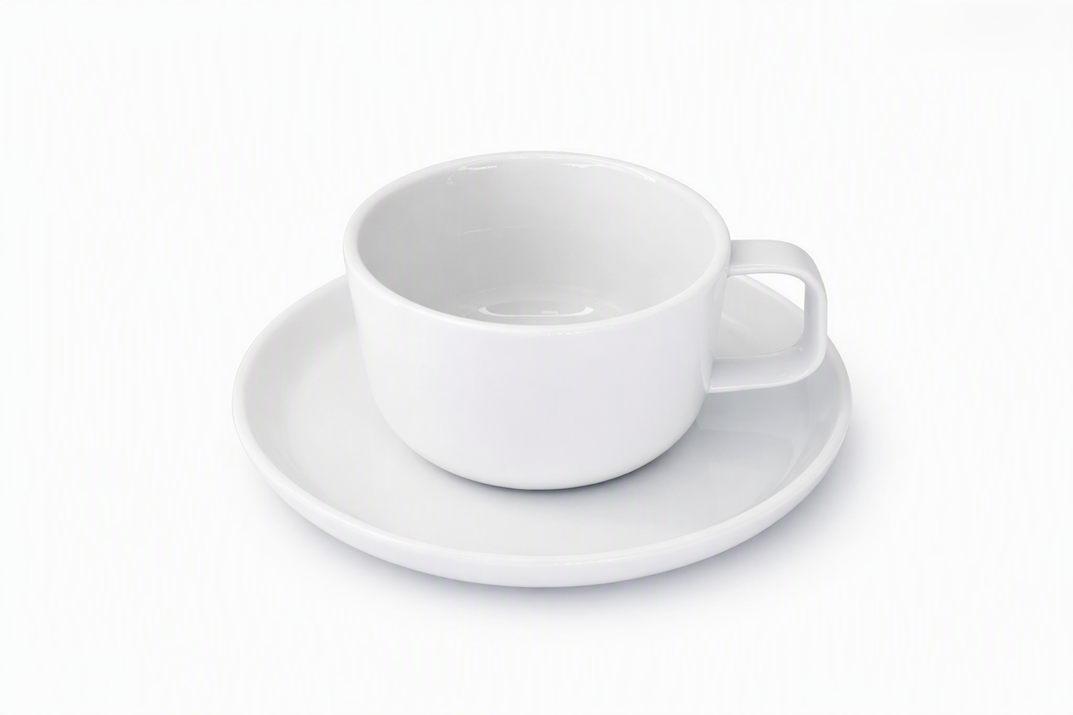 Porzellantasse 320 Ml Mit Untertasse 17 Cm Elegant Nord Duka