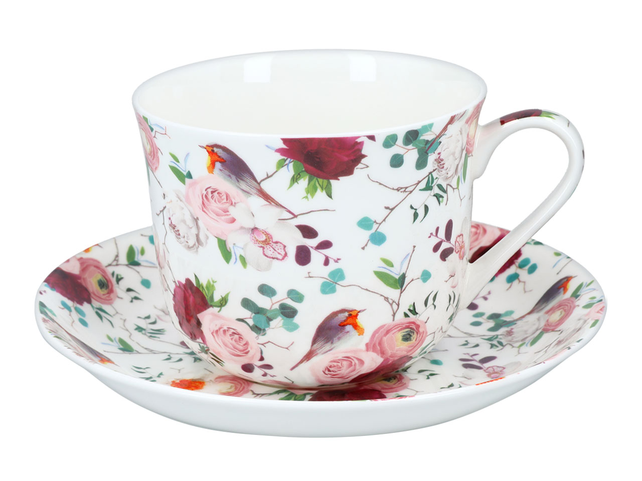 Heritage, Frühstückstasse 390 Ml – Vogelstrauß