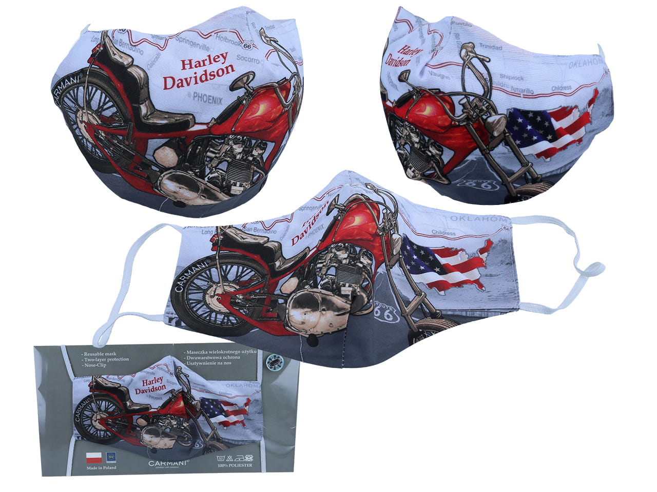 Schutzmaske - Motorräder (carmani)