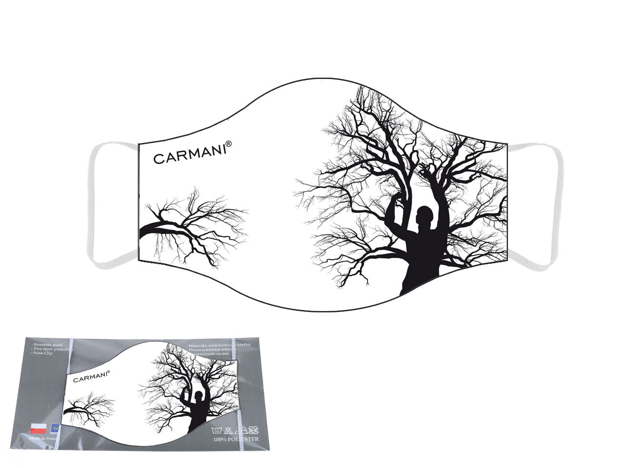 Schutzmaske - Mensch Und Baum Ii (carmani)