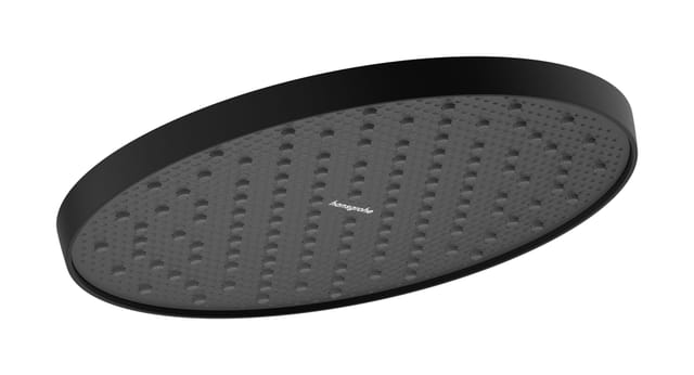 Hansgrohe Activera S - Kopfbrause, Durchmesser 24 cm, EcoSmart, mattschwarz 28056670