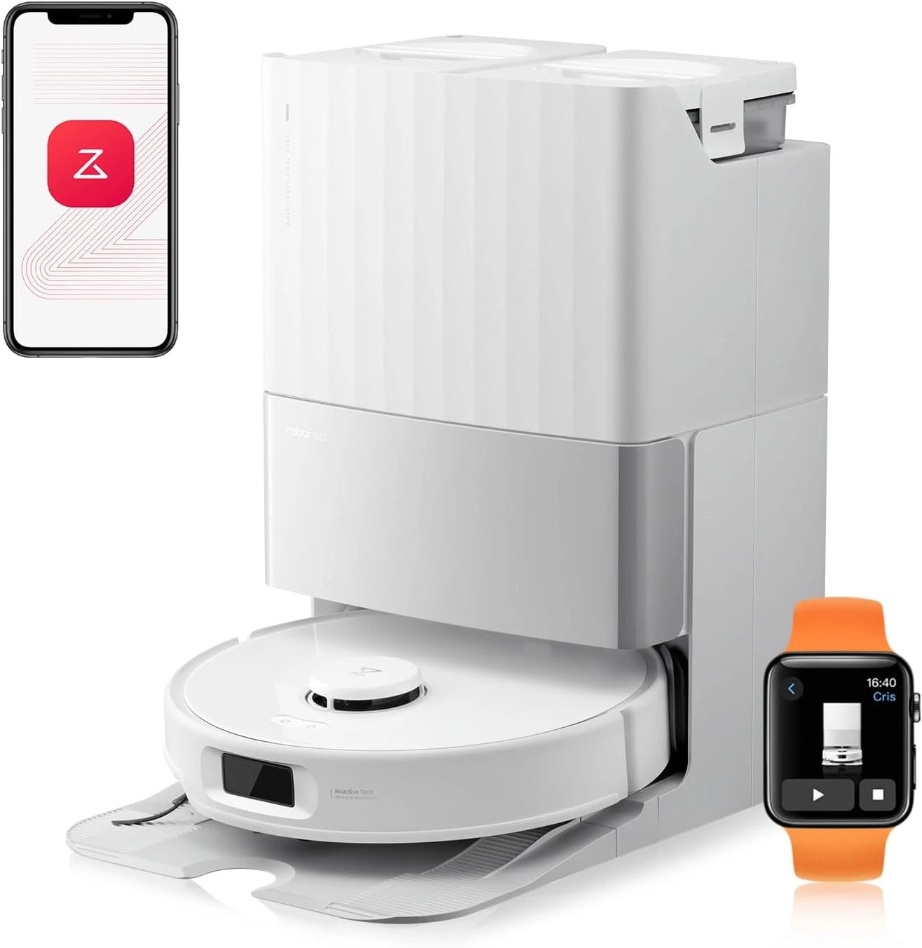 [generalüberholtes Produkt]roborock Qrevo Edge S5a Saugroboter 18.500 Pa(upgrade Qrevo Master/s8 Pro Ultra)