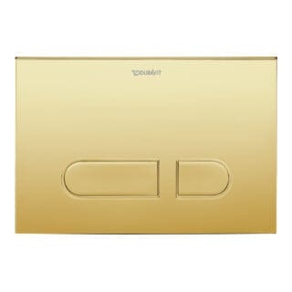 Duravit DuraSystem - Betätigungsplatte, Gold WD5001341001