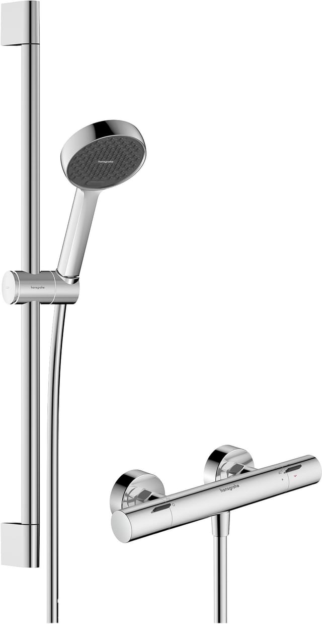 hansgrohe Activera Select S Duschsystem Aufputz 95, EcoSmart mit
