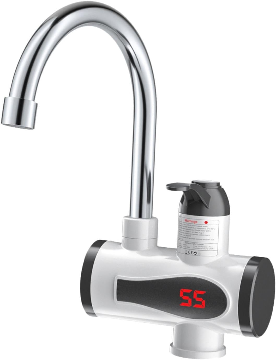 Sofort-heißwasserhahn, Küchenheizarmatur Mit Digitalanzeige, Heizarmatur Für Restaurants