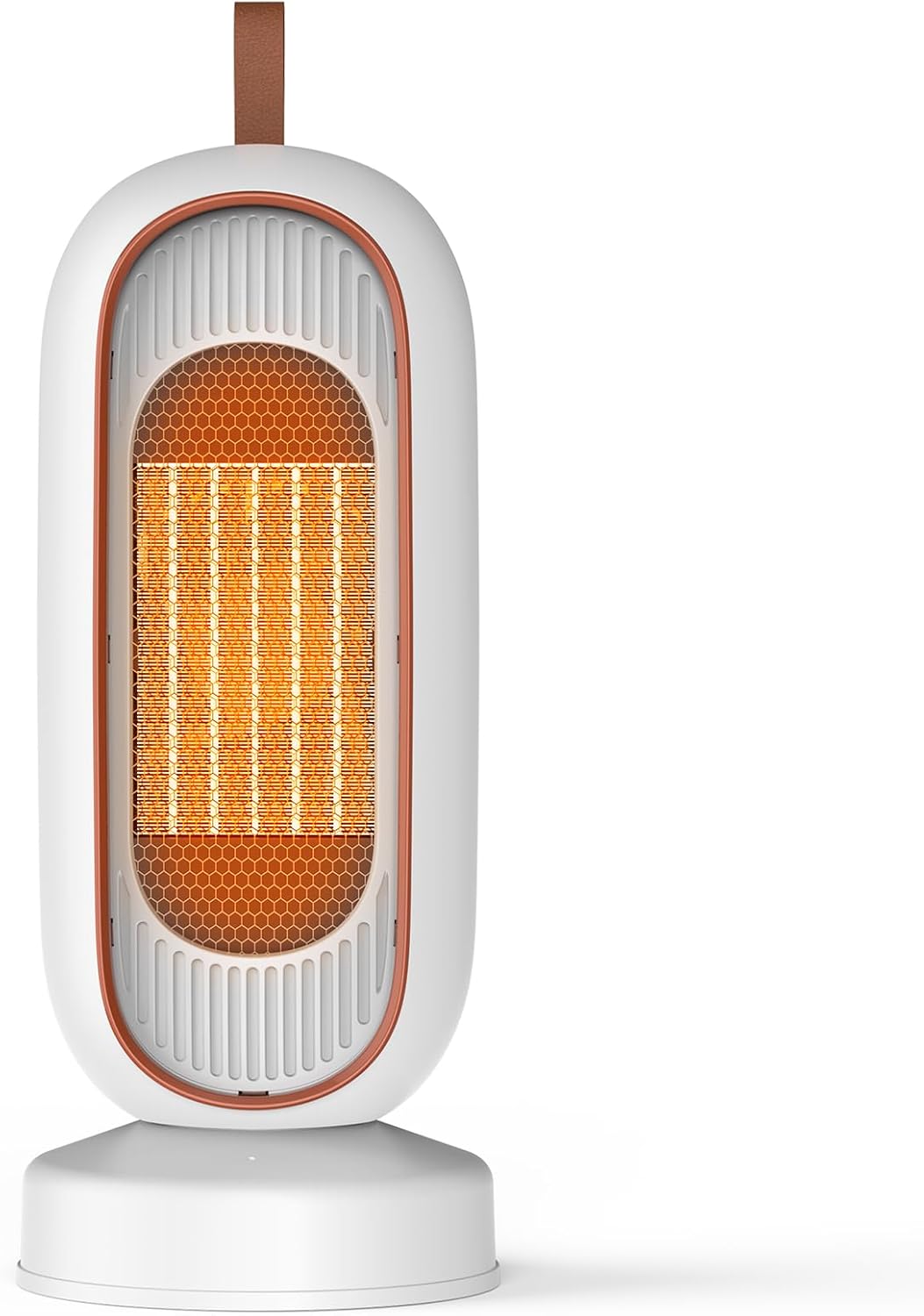 Tragbarer 800/1300-w-elektroheizer Mit Ptc-thermostat, 2 Heizstufen Und Überhitzungsschutz, Ideal Für Wohnzimmer, Schlafzimmer Und Büro.