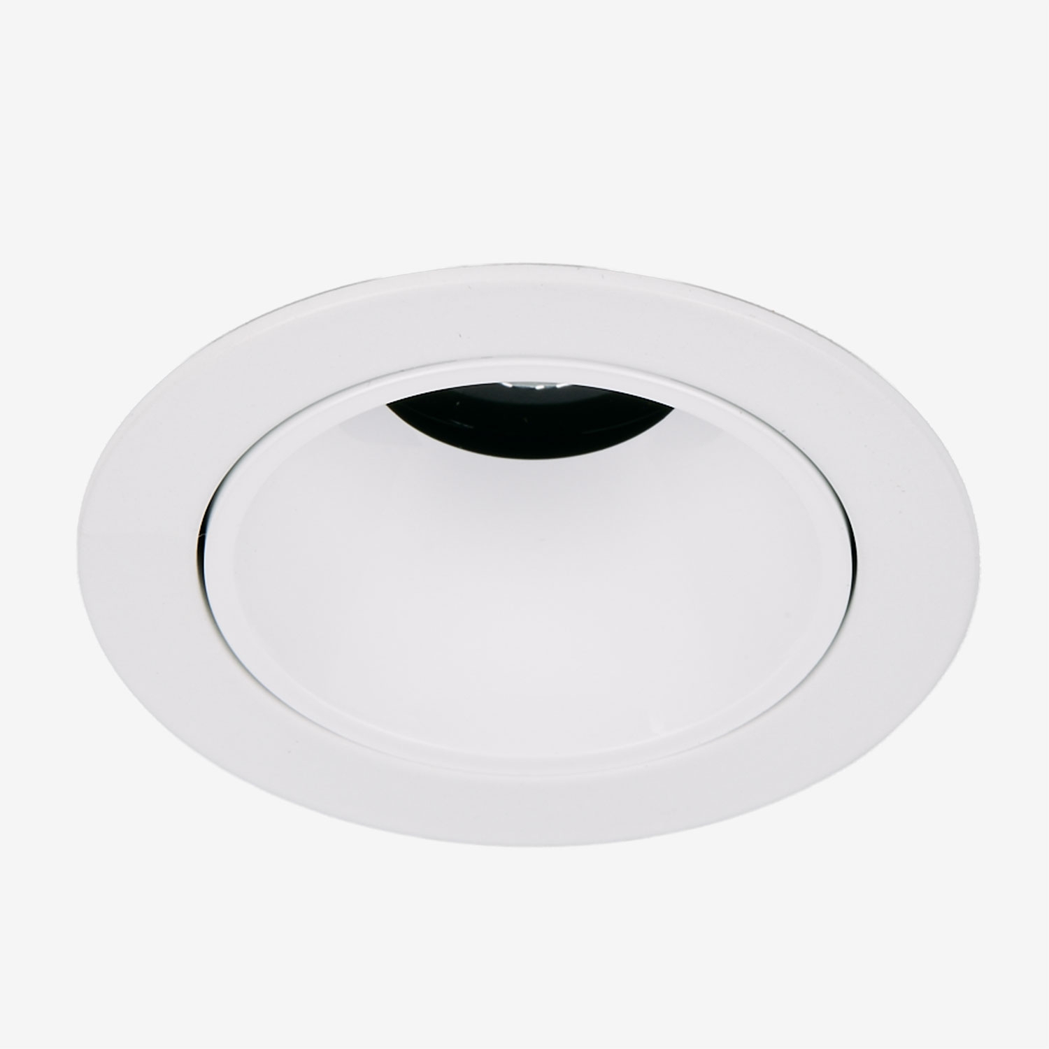 Sklum Downlight Led Einbaustrahler Mit Rundem Rahmen Ø5 Cm Aus Aluminium Orelva Weiss