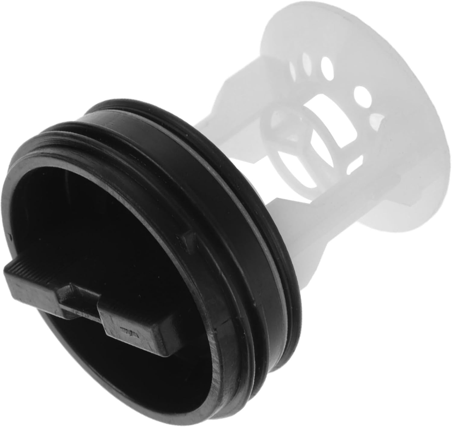 Sollbry Bouchon Étanchéité Pompe Vidange Machine Laver Compatible Tambour Filtre Bourre Plastique Protection Canalisation Obstructions
