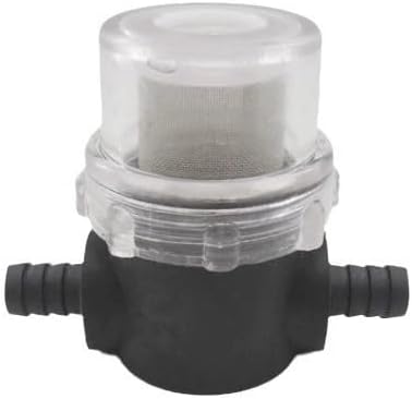 Sollbry Filtre Pour Pompe À Eau De 1/2 Pouce, Filtre En Acier Inoxydable À Mailles De 50, Filtre Pour Pompe À Eau De Vr, Filtre Pour Tuyau Rotatif.
