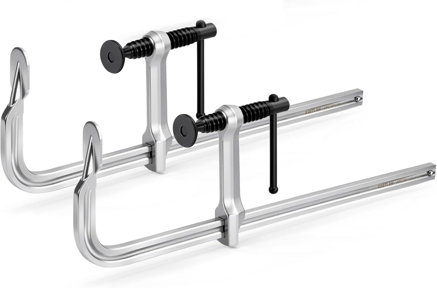 Sollbry Kit De 2 Serre-joints, 120mm Serre-joints En Acier Forgé Léger À Usage Modéré Pour Soudure Et Travail Du Bois