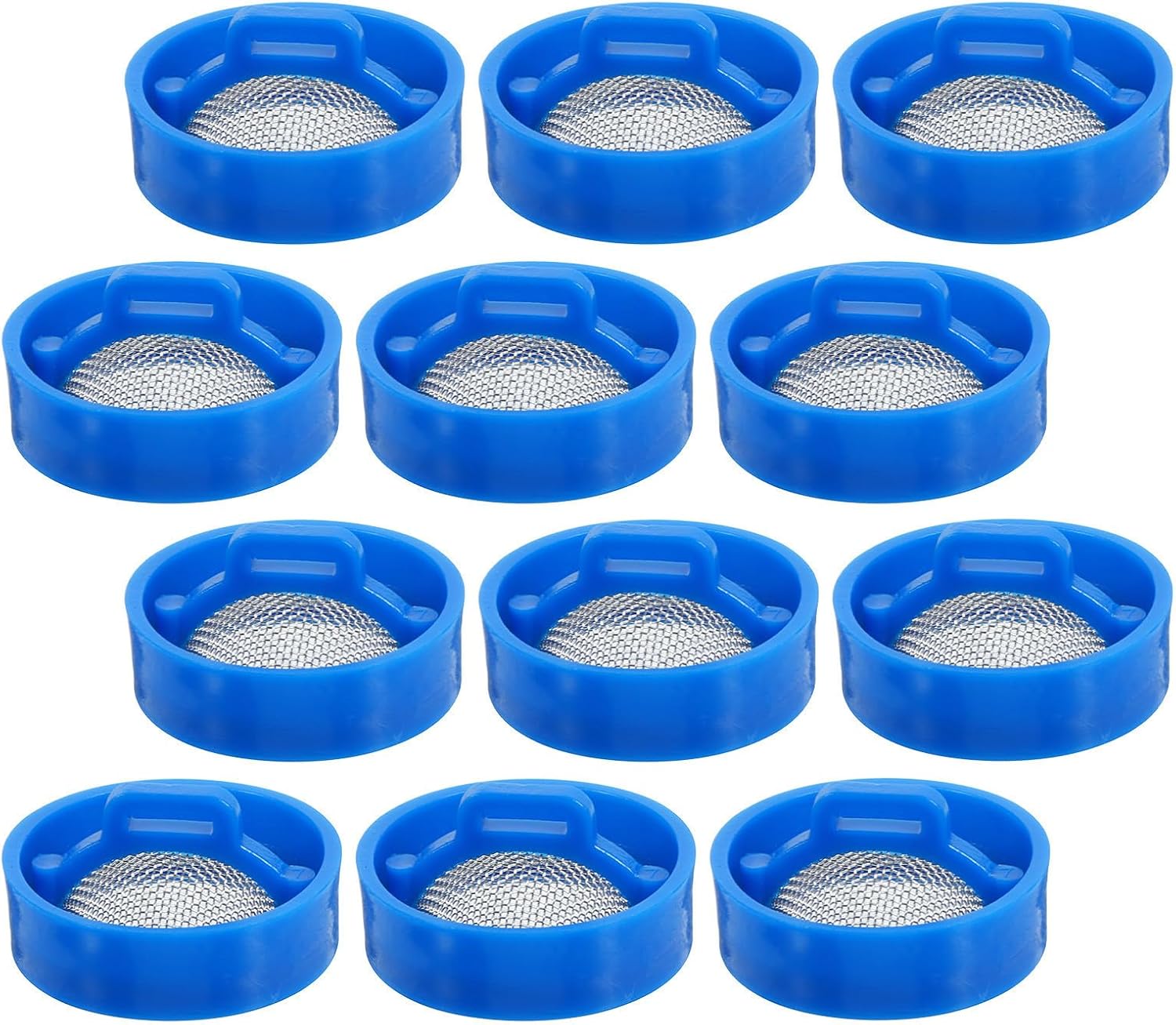 Sollbry Kit De 12 Filtres De Vanne D'Arrivée D'Eau Crépine Anti-obstruction En Plastique Et Acier Inoxydable Pour Lave-linge Accessoires Pour Réparation Et Entretien