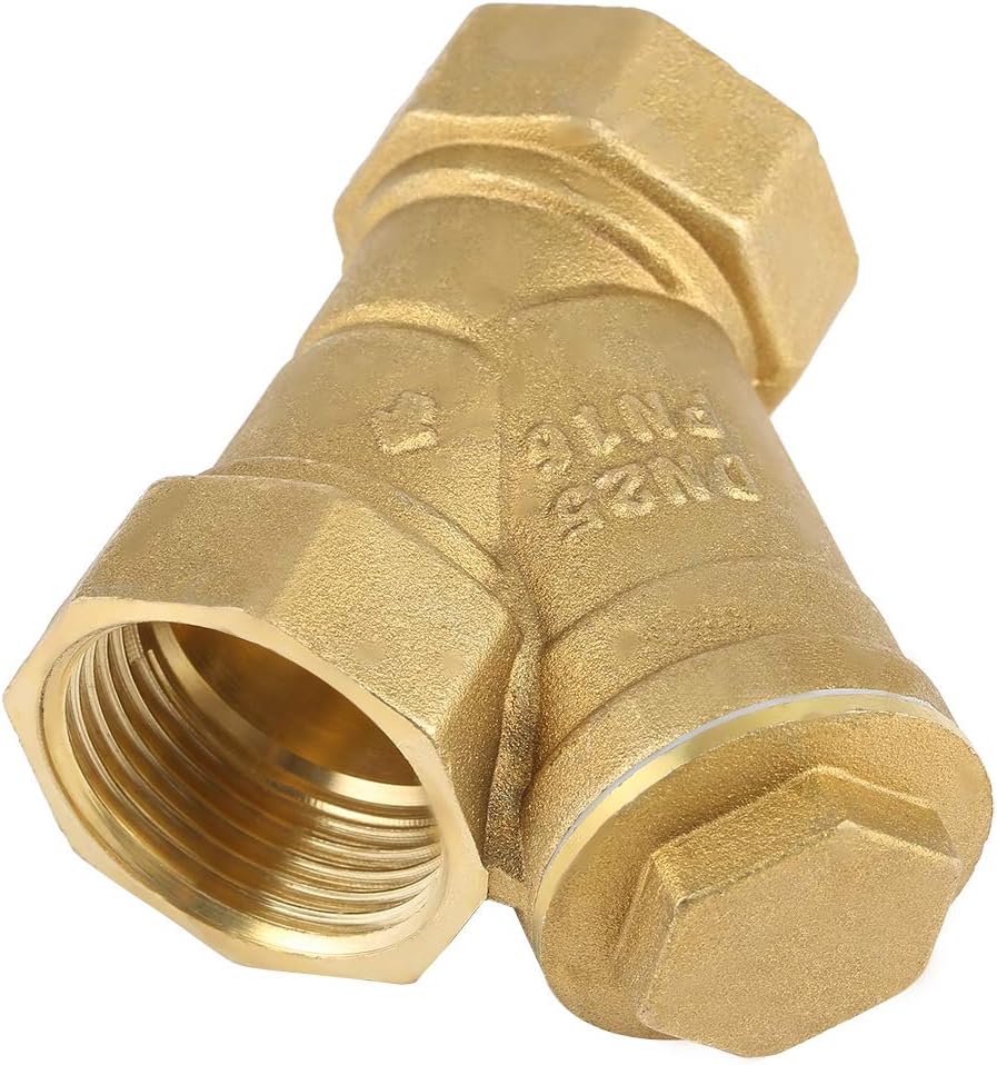 Sollbry Filtre À Tamis De 1 Pouce, 1 Filtre En Y, Filtre En Y, 1 Filtre En Y, Filetage Interne, Vanne De Filtre En Laiton, Contre-vanne En Y