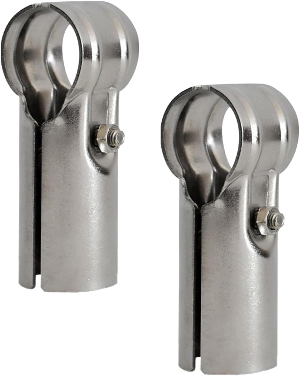 Sollbry Lot De 2 Colliers De Serrage En T En Acier Inoxydable Pour 25mm Tuyaux, Boulons Et Écrous Inclus