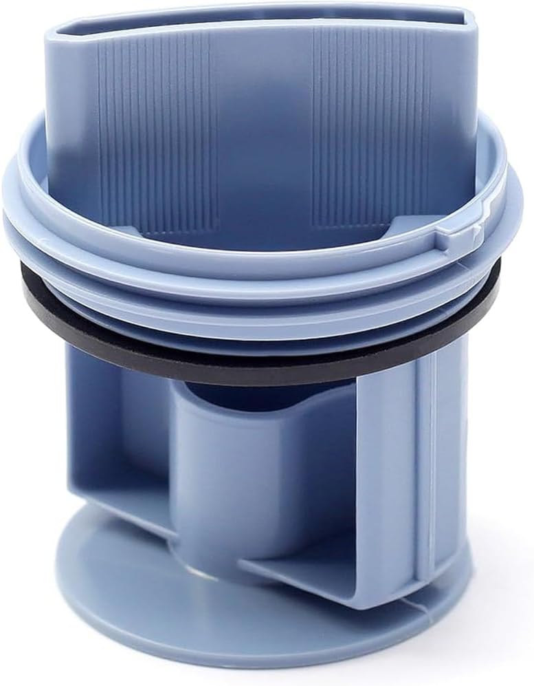 Sollbry Bouchon De Pompe De Vidange Compatible Avec Bosch Siemens , Bouchon De Vidange De Rechange Pour Machine À Laver (bleu)