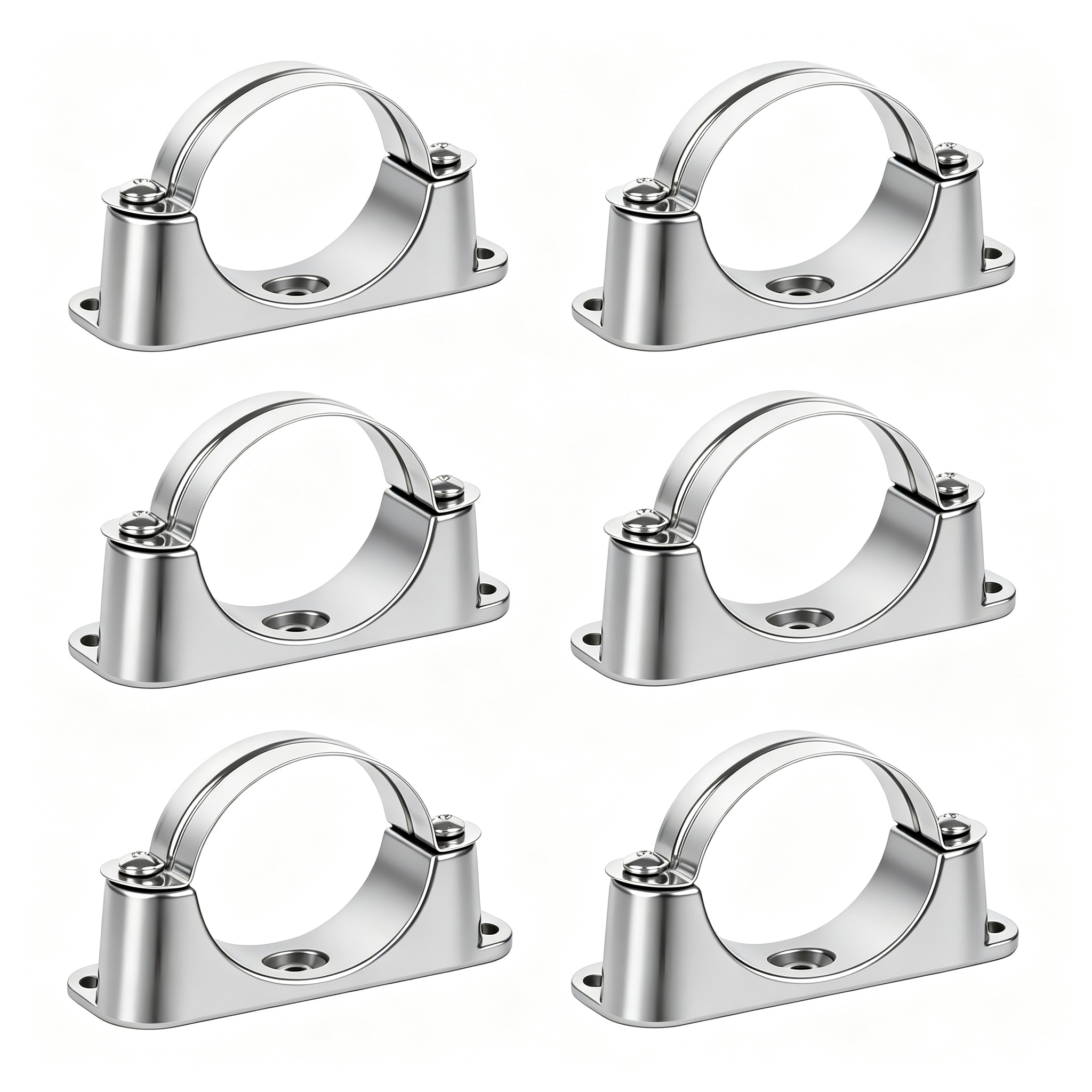 Sollbry 6pack Collier De Fixation Pour Tuyau 16mm Collier De Selle