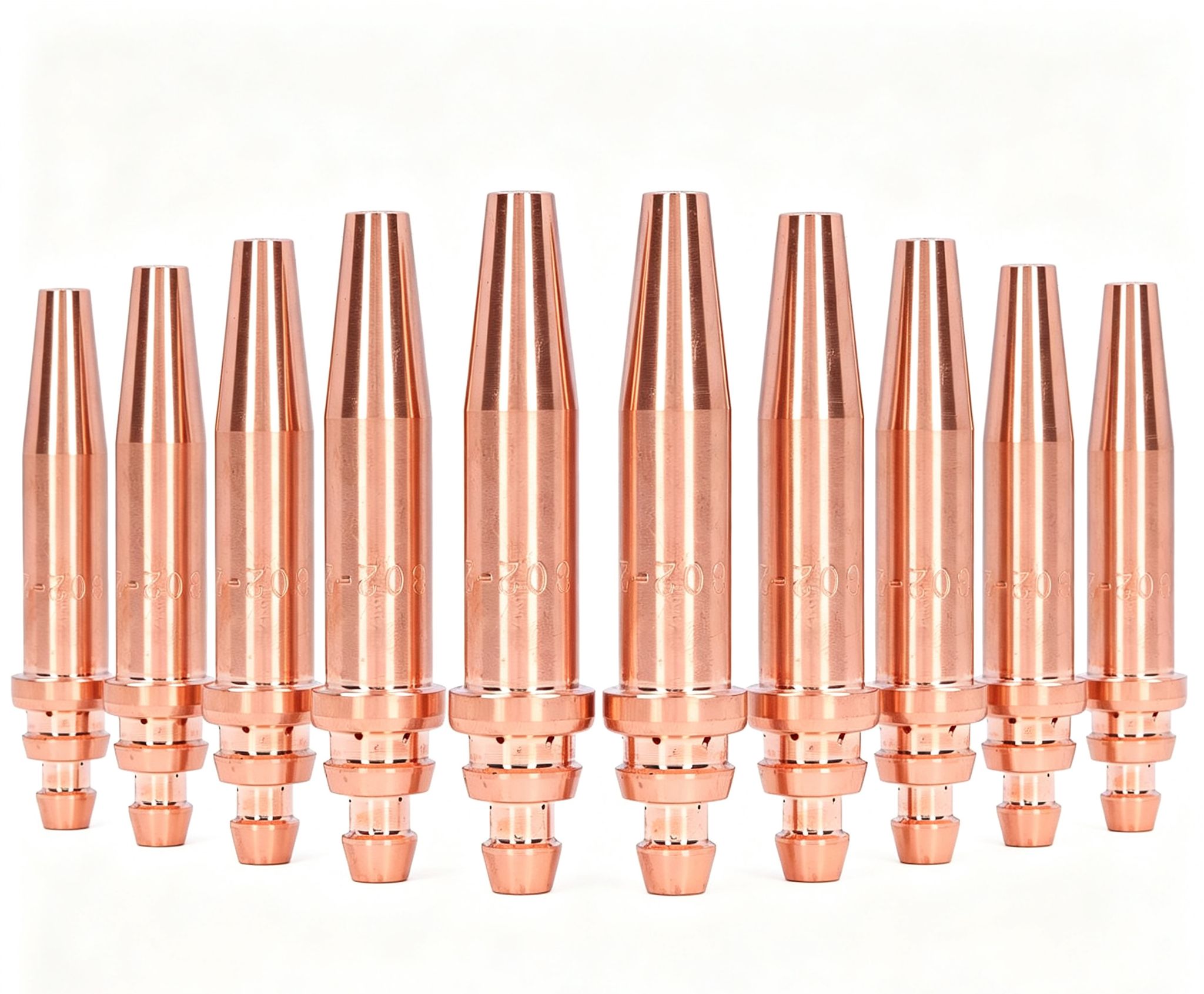 Sollbry 10 Pièces Embouts De Coupe D'Acétylène, Embouts De Soudage Au Gaz De Buse De Torche De Coupe Accessoires Consommables Pour Machine Intégrée 2 G02-2