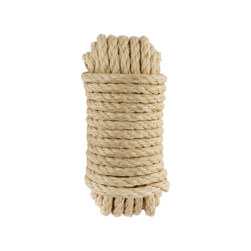 10 Mm X 10 M Drahtseil Aus Sisal Juteseil Für Verpackung, Dekoration, Gartenarbeit, Fotos, Geschenke, Bastelarbeiten