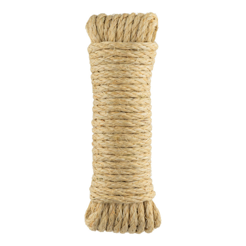 6 Mm X 10 M Drahtseil Aus Sisal Juteseil Für Verpackung, Dekoration, Gartenarbeit, Fotos, Geschenke, Bastelarbeiten