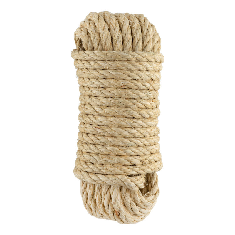 8 Mm X 10 M Drahtseil Aus Sisal Juteseil Für Verpackung, Dekoration, Gartenarbeit, Fotos, Geschenke, Bastelarbeiten