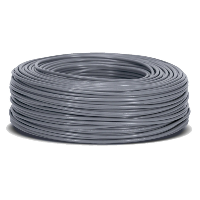 Halogenfreies Elektrokabel 1,5 Mm² Grau 200 M Pvc-draht H07z1-k Elektrokabel