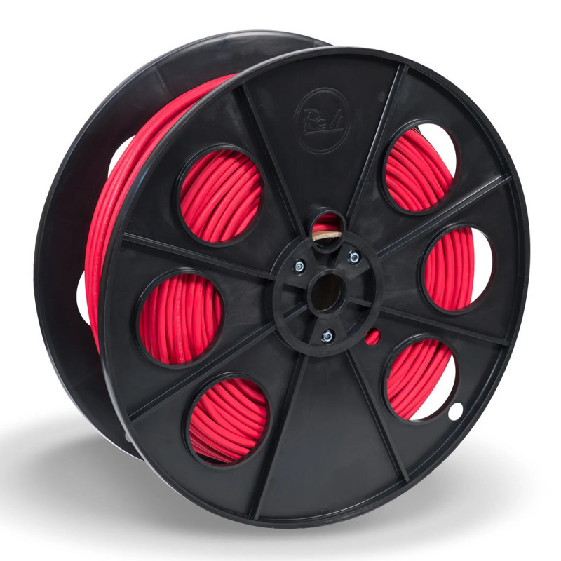 Solarkabel 10 Mm² Rot 100 M H1z2z2-k-draht Vernetzte Elastomerisolierung Geringe Rauchentwicklung