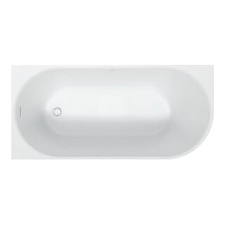 Duravit - DuraSenja Badewanne, weiß, Ecke links, 700580000000000