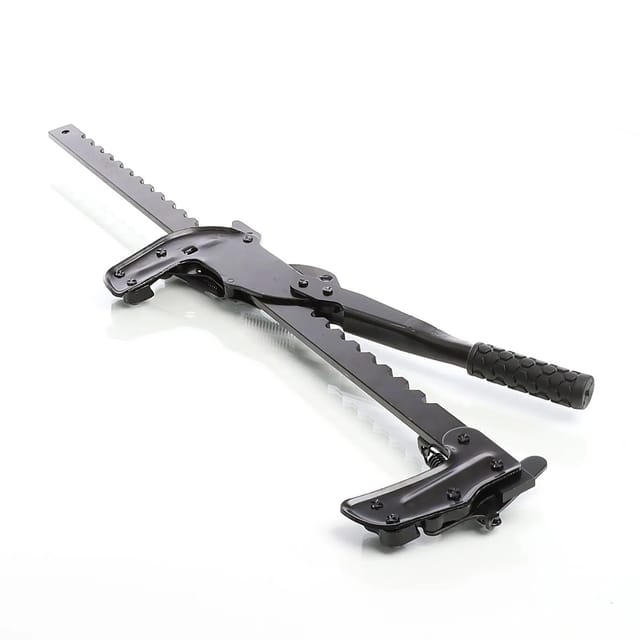 Drahtspanner 81,5 cm für Zäune, Zaunspanner mit 530 mm Spannweg, Spannwerkzeug für Weidezaun und Zaundraht zum Dehnen und Spleißen von Draht - Xpotool