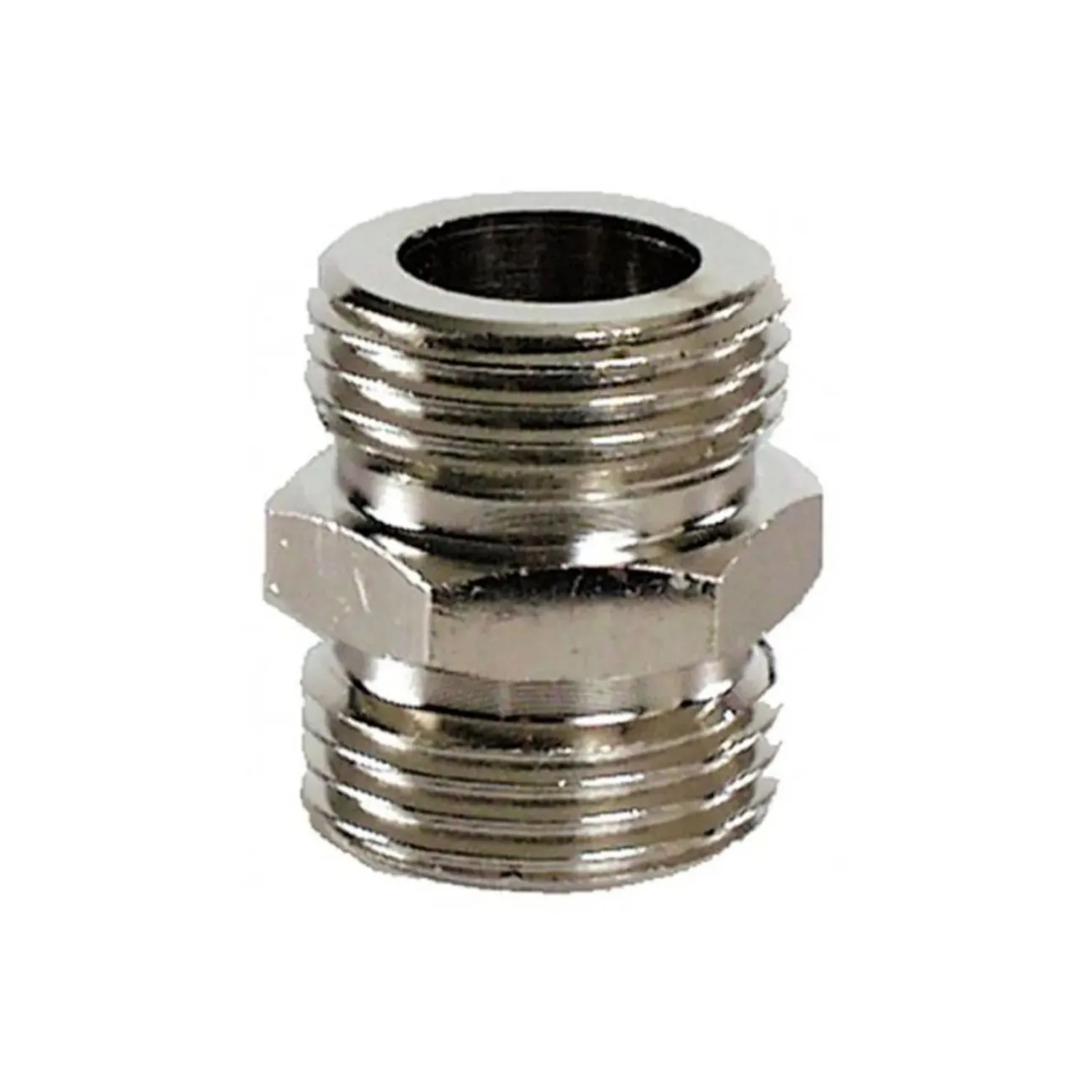 Doppelnippel, Gewindenippel - beidseitig 5/8 Zoll, 7 mm