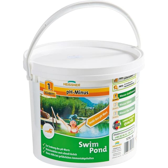 PH Minus Granulat 5 kg - Schwimmteichpflege von Heissner