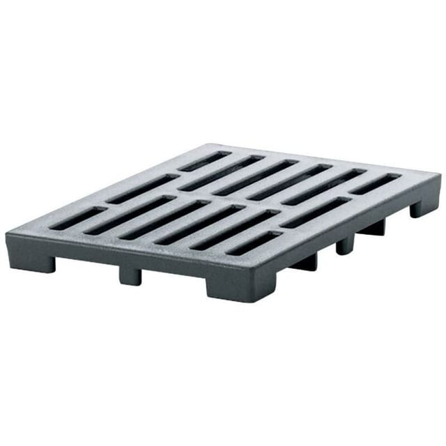 Rost zu Kellerablauf 71 225x155mm, Grau - Dallmer