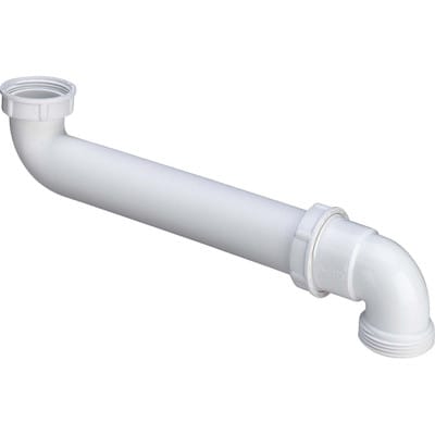 Viega - Baugruppe Ablaufbogen 7860.71-880 in G1 1/2 x G1 1/2 Kunststoff weiss