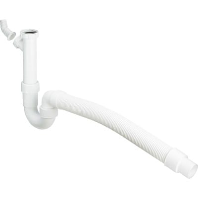 Viega - Röhrengeruchverschluss, Siphon m. Abwasseranschluss flexibel 1 1/2'x40/50 101633 Model 7985.15