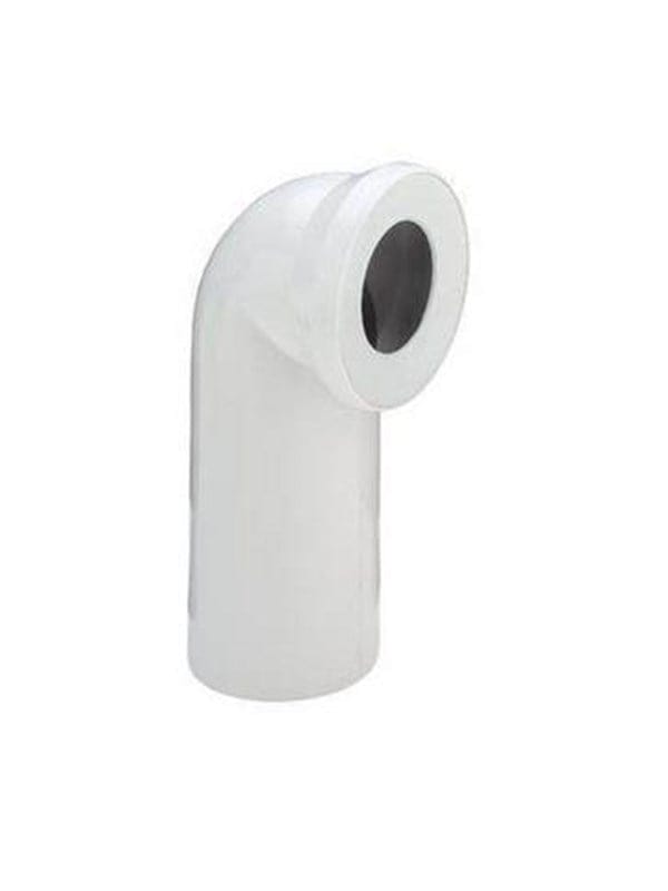 WC-Anschlussbogen 3811 100551 90 Grad, dn 100, weiss - Viega