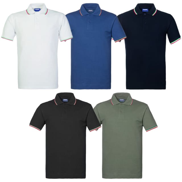 Rossini Italia Arbeitspolo - l - Schwarze