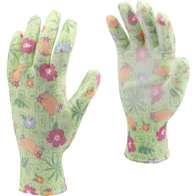 Blumen-Gartenhandschuhe - Grün 74135 flo