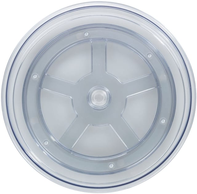 Drehbares Tablett Victoria, 2er Set - Transparent - Wenko
