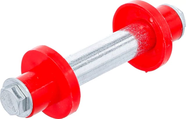 Bgs Technic - Achsen-Satz für Schubkarrenrad 128 mm ø 20 mm mit 2 Distanzhülsen