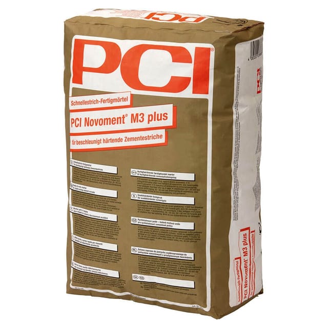 PCI - Novoment M3 plus 25kg Sack grau
