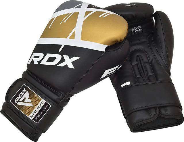 Rdx F7 Boxhandschuhe 12oz Schwarz/gold