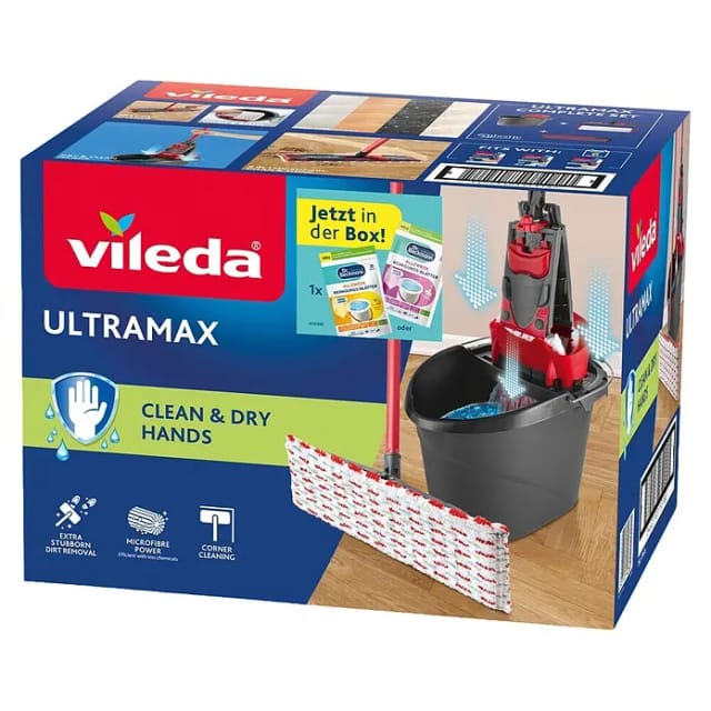 Bodenwischer Komplett-Set Ultramax 2in1 Microfibre - Vileda