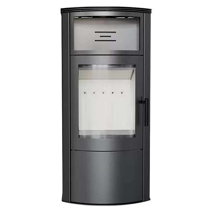 Kratki Kaminofen Titan (11 kW, Schwarz)